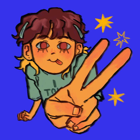 drawing in color of ribiszke.
